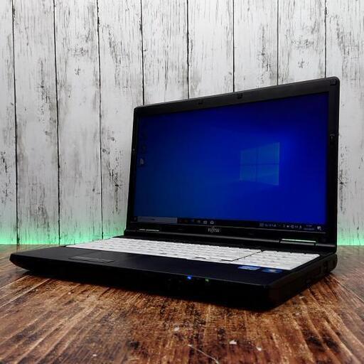 【動作確認済】FUJITSU ノートPC A561/D SSD 240GB intel Corei3-2330M 2.20GHz 15.6インチ メモリ 8GB パソコン
