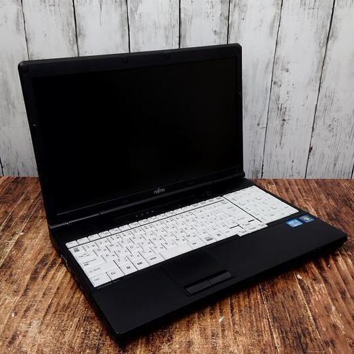 【動作確認済】FUJITSU ノートPC A561/D SSD 240GB intel Corei3-2330M 2.20GHz 15.6インチ メモリ 8GB パソコン