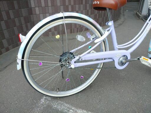 防犯登録料込み！札幌市内配達無料。中古ブリジストン24インチ　リコリーナ。