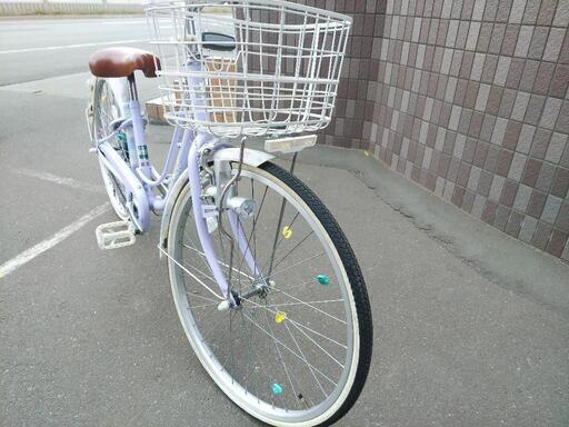 防犯登録料込み！札幌市内配達無料。中古ブリジストン24インチ　リコリーナ。