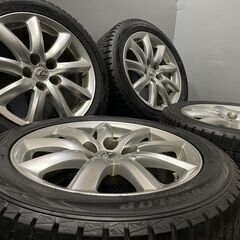 【DUNLOP WINTER MAXX WM01 235/50R18】スタッドレス【レクサス LS460 純正ホイール 18インチ 7.5J5HPCD120+32】　(VTI529MS)クレジットカード QRコード決済可能