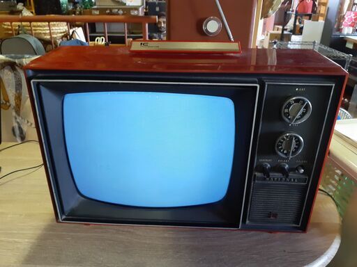 昭和レトロ ナショナル トランジスタ テレビ TR-712 National　/UJ-0126 南
