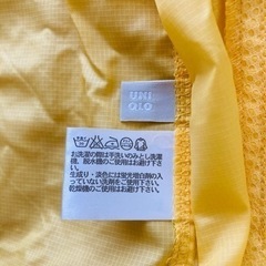 UNIQLO レインコート120②の画像