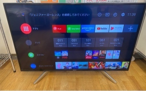 N227★SONY製★2018年製４３インチ液晶テレビ★6ヶ月保証付き