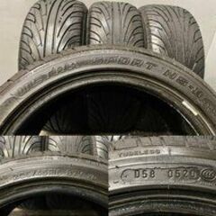 NANKANG ULTRA SPORT NS-II 205/45R16 16インチ 夏タイヤ 4本 2020年製 バリ溝 ロードスター マーチ コルト等　(TE750)クレジットカード QRコード決済可能の画像