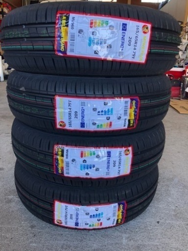 165/65R14、4本セット、ルーミー、タンク、トール、ソリオ等