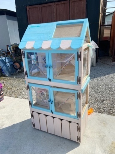 ハムスター、小動物　家　ゲージ　美品