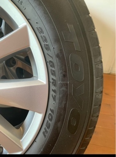 マツダ純正　225 65r 17 toyo 2017年制ホイール タイヤ 4本