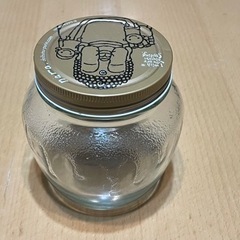 大仏プリンの空容器 瓶の画像