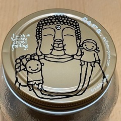 大仏プリンの空容器 瓶の画像