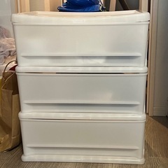 【無料】ニトリ プラスチック チェスト 収納