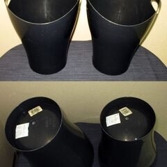 売却済み【平日取りに来ていただける方】アントレックス/Umbra★ごみ箱2個セット(9Z0619)120の画像