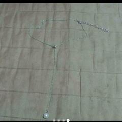 j←←←m11-1◆◆ 高品質 29石 真珠 ダイヤモンド ネックレス【プラチナ仕上】注目 贈答品 価格高騰中
の画像