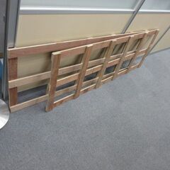 木製の柵２枚差し上げますの画像