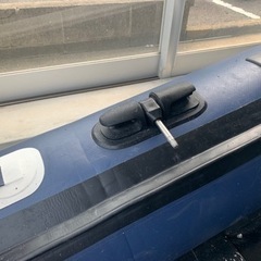 決まりました。　値下げ！　ゴムボート　ジャンク　要修理の画像