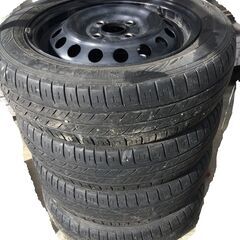 155/65/14 75S ダンロップ　エナセーブ　ホイール付き...