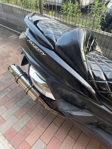グランドマジェスティ250 SG15J BEAMSマフラー