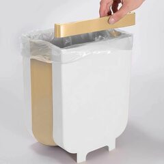 【新品・未使用】折りたたみ壁掛けゴミ箱（Lサイズ）の画像