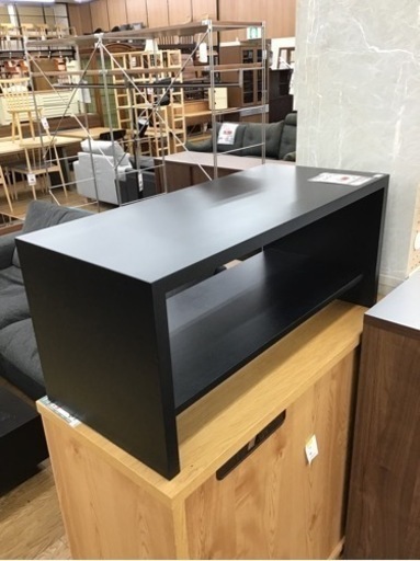 KF-34【ご来店頂ける方限定】秋田木工　センターテーブル　黒