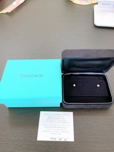 ティファニー ピアス ダイヤモンド バイ ザ ヤード™ ピアスピンクゴールド