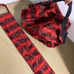 簡単だたみエコバッグ　極厚　1点 鎌倉スワニー仕様　傘袋(おまけ...