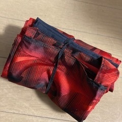 簡単だたみエコバッグ　極厚　1点 鎌倉スワニー仕様　傘袋(おまけ)　未使用の画像