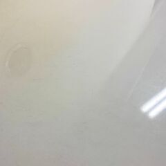 【15~17日引取】パソコンデスク2台 サンワダイレクト  ホワイト 幅120×奥行60cm 鏡面天板  100-DESK039Wの画像