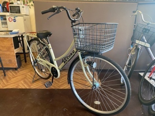 【LEDオートライト】27インチ　6段　自転車