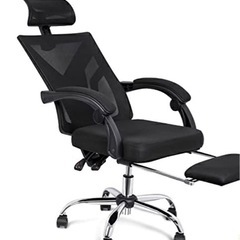 【新品未開封梱包のまま！！】オフィスチェア office chair デスクチェア 人間工学 チェア 椅子 伸縮可能 高通気性 事務椅子 pcチェア 130度リクライニング 360度回転 在宅勤務 メッシュ生地 ナイロンPUホイール 移動静音 組み立て椅子 ブラック価格16100円