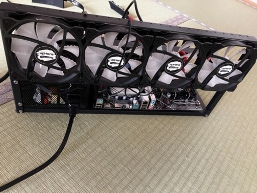 マイニングリグ（フレーム+PC）※GPU無し