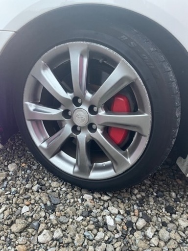 18クラウン純正アルミ多少キズあり