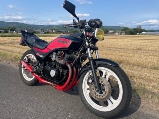 実働！国内！GPz400F！車検付！空冷4発！セル1！カスタム、メンテナンス、新品部品多数！即納車可能！