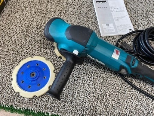 makita 125mmランダムオービットポリッシャ
