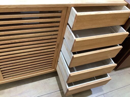 【トレファク花小金井店】サイドボード/起立木工/キャビネット/サイドボードナチュラル/キャビネットナチュラル/中古家具/ 武蔵野市 小