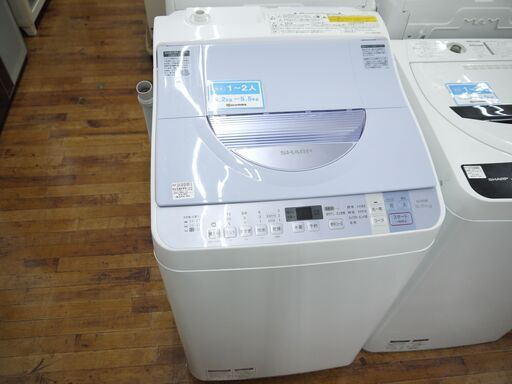 SHARPの2016年製 縦型洗濯乾燥機のご紹介！安心の6ヶ月保証つき【トレジャーファクトリー入間店家電紹介22-06】