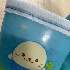 新品未使用(難あり)しろたん長靴レインブーツ14センチの画像