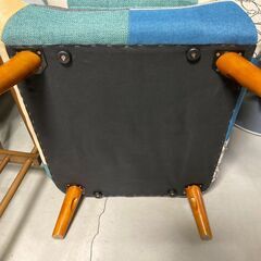 ✨🔔期間限定・特別価格🔔✨1人用パッチワークソファ 脚脱却可能 中古家具の画像