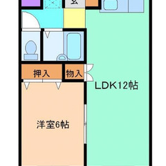 【敷金・礼金無料】🔥2ヵ月フリーレントキャンペーン中🔥未入居の綺麗なお部屋🌟≪ハイツライアンⅠ２階≫ - 伊勢崎市