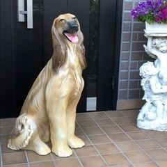 陶器の犬　90センチ　プロフィール必読の画像
