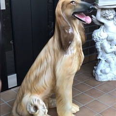 陶器の犬　90センチ　プロフィール必読の画像