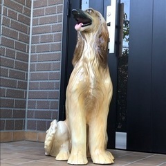 陶器の犬　90センチ　プロフィール必読の画像