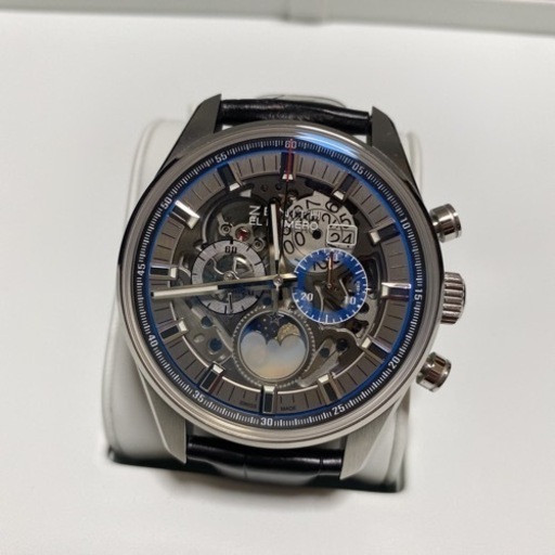 ★ZENITH クロノマスター☆エル プリメロ☆グランドデイト フルオープン☆ムーンフェイズ☆03.2530.4047/78.M2530★