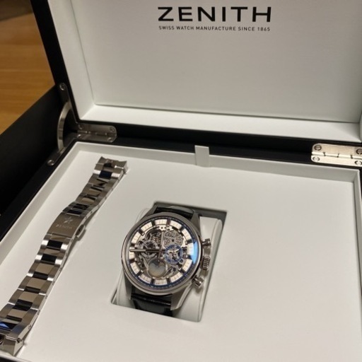 ★ZENITH クロノマスター☆エル プリメロ☆グランドデイト フルオープン☆ムーンフェイズ☆03.2530.4047/78.M2530★