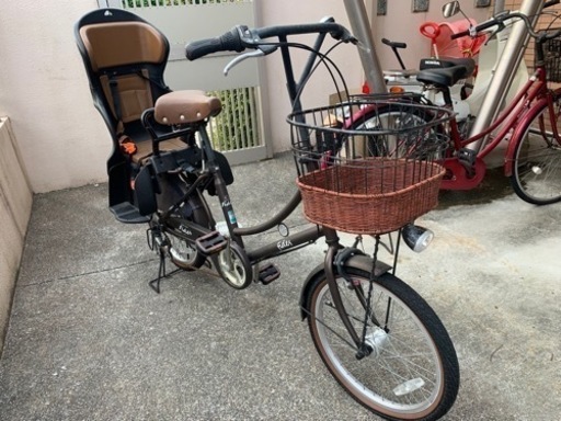 子供乗せて自転車(電動無し)