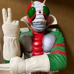 仮面ライダーV3  ビックソフビの画像