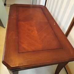 キャンセル発生◆ヘリンボーン◆テーブル◆94×55×45