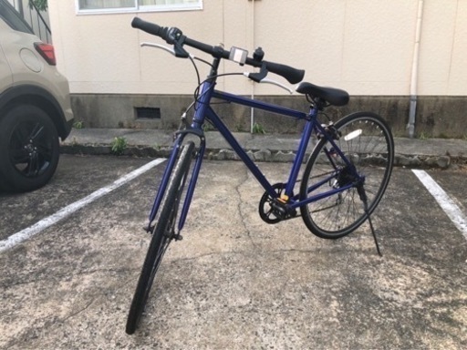 美品 自転車 27インチ クロスバイク マウンテンバイク ロードバイク ピスト シマノ 6速ギア  