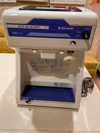 [取引中] かき氷、カクテル、飾りなど、アイススライサー