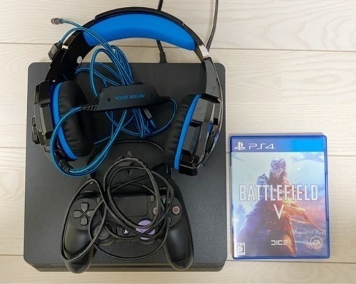 【値下げしました】PS4（ブラック）＋ヘッドホン　＋ソフト一本