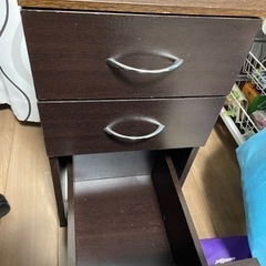 収納ケース　脇机の画像